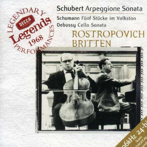 Mstislav Rostropovich - Arpeggione Sonata / Funf Stucke Im Volkston (CD)