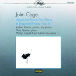 the album cover for Joshua Pierce - Cage: Works For Piano & Prepared Piano 3