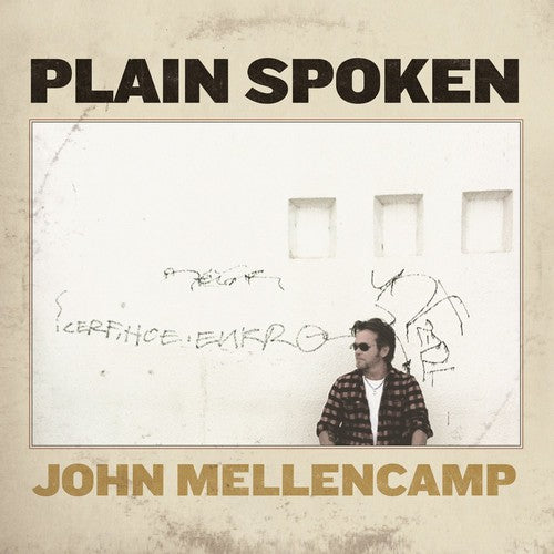 the album cover for John Mellencamp - Plain Spoken [Vinyl]