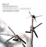 the album cover for HallÃ© - Symphony No. 7 Leningrad