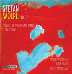 the album cover for Stefan Wolpe / Pogossian,Movses / Grace,Susan - Stefan Wolpe 7