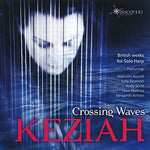 the album cover for Arnold / Keziah Thomas - Crossing Waves: British Works for Solo Harp