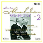 the album cover for Mahler / Kubelik / Fassbaender / Mathis / Bavarian - Sym 2