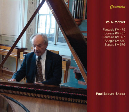 the album cover for Mozart / Paul Badura-Skoda - Works for Pno