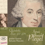 the album cover for Pleyel / Janacek Qrt / Matousek - 15-STR Quinets