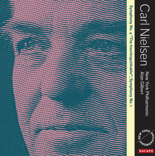 the album cover for New York Philharmonic - Syms 1 & 4