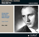 the album cover for Verdi / Argeo Quadri - MacBeth