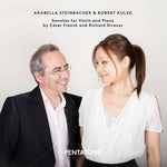 the album cover for Franck / Steinbacher / Kulek - Sons for VLN & Pno