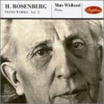 the album cover for Hilding Rosenberg - Suite / Sonata 2 / Sonata 4