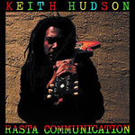 the album cover for Keith Hudson - Rasta Communication