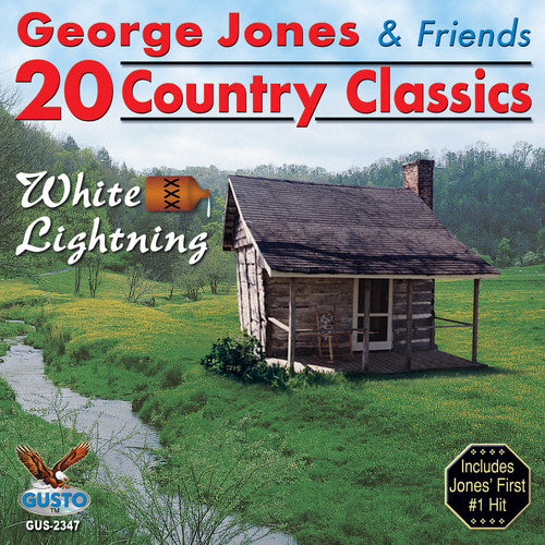 George Jones y sus amigos - 20 clásicos del country: Relámpago blanco (CD)