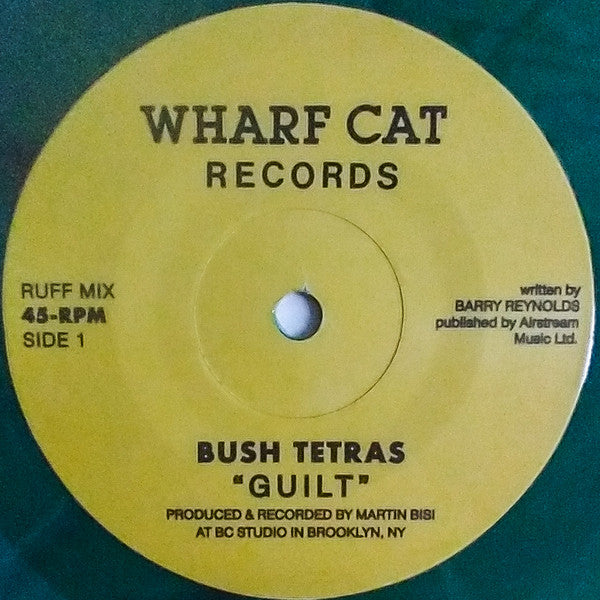 Bush Tetras : Guilt (7", Gre)