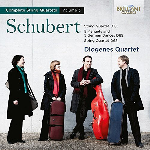 the album cover for Diogenes Quartet - Comp STR QRTS Vol. 3