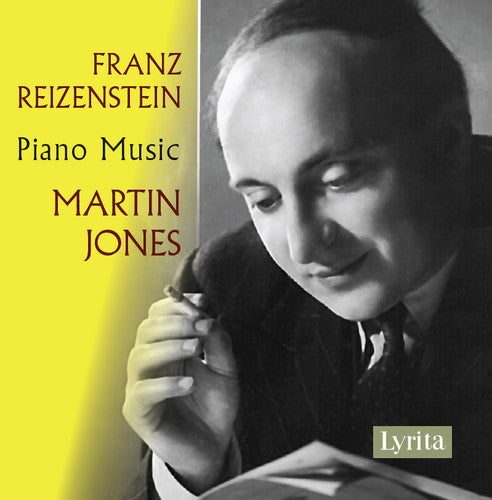 the album cover for Reizenstein / Martin Jones - Piano Music