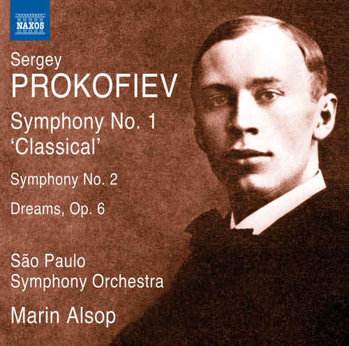 the album cover for Orquestra SinfÃ´nica Do Estado De SÃ£o Paulo - Syms 1-2 & Dreams Op. 6