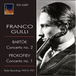 the album cover for Bartok / Prokofiev / Gulli - Violin Cons