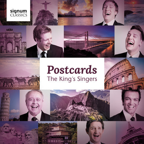 the album cover for King's Singers - Postcards