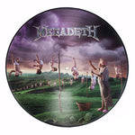 the album cover for Megadeth - Youthanasia [Limited Edition Picture Disc Vinyl]