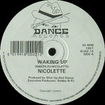 Nicolette : Waking Up / Dove Song (12")