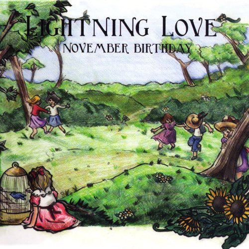 the album cover for Lightning Love - November Birthday