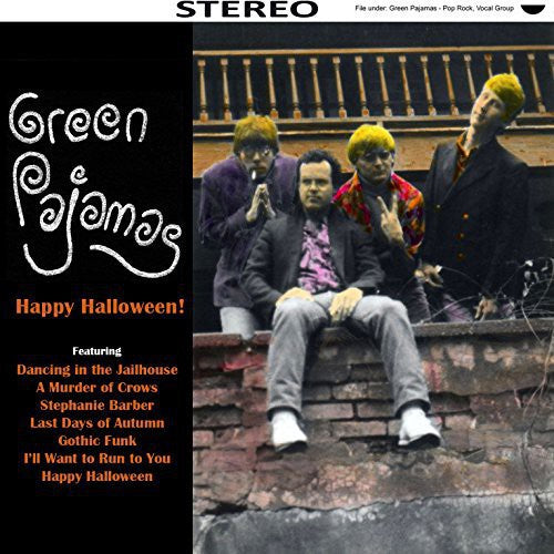 the album cover for Green Pajamas - Happy Halloween