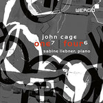 the album cover for Cage / Liebner - One7 Four6
