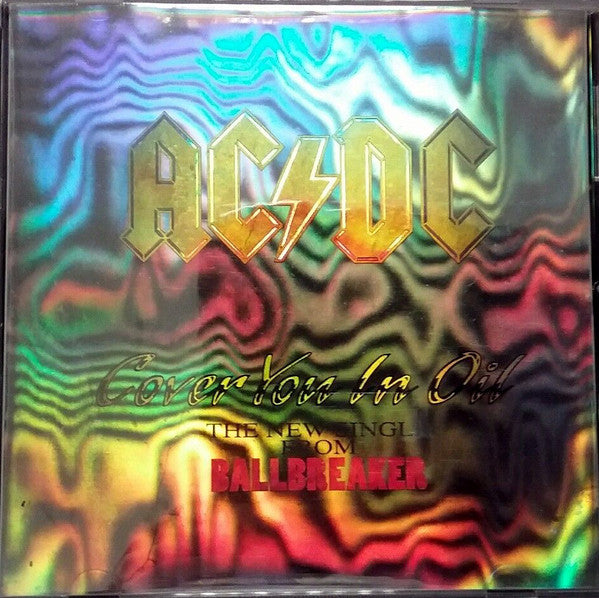 AC/DC : Cover You In Oil (CD, Single, Promo)