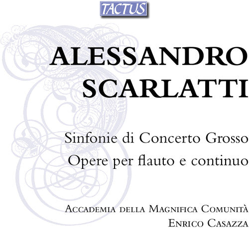 Sinfonie Di Con Grosso & Works for Flute (CD)