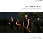 the album cover for Hartke / Piazzolla / Brahms - The Arrival of Night
