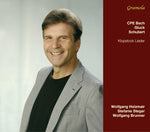 the album cover for Schubert / Gluck / Bach - Klopstock Lieder