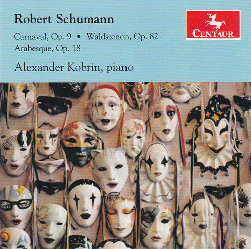 the album cover for Schumann / Kobrin - Works for Piano