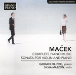 the album cover for Macek / Filipec / Mazzon - Comp Pno Music