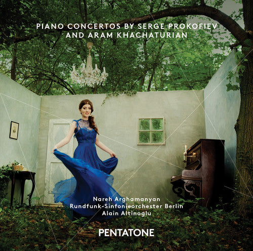 the album cover for Prokofiev / Khachaturian - Pno Cons