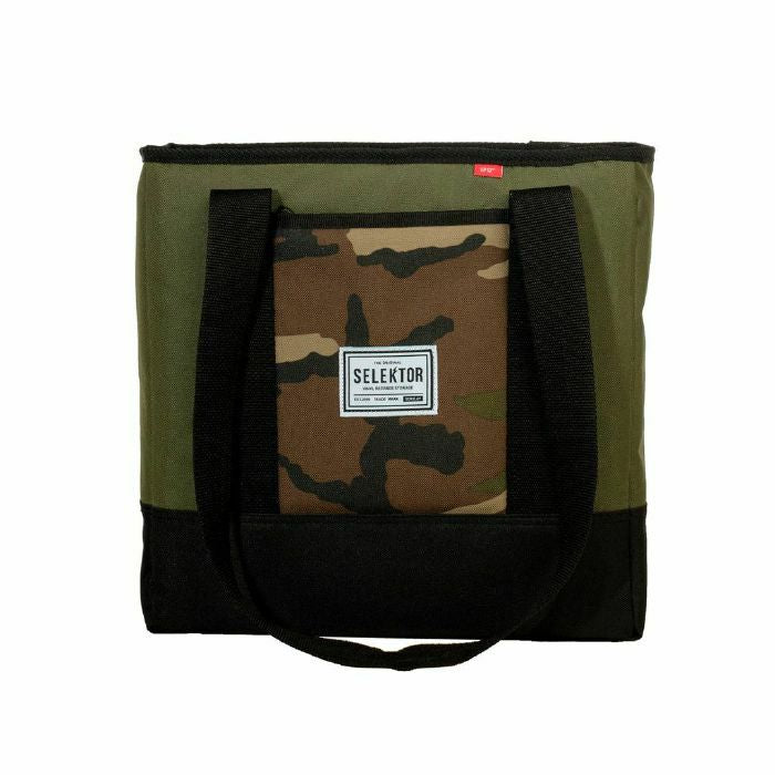 Selektor Record Bag - Holds 30 LPs [Camo]