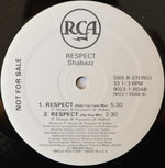 Shabazz : Respect (12", Promo)