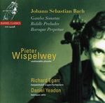 the album cover for Richard Egarr - Gamba Sonatas Riddle Preludes.