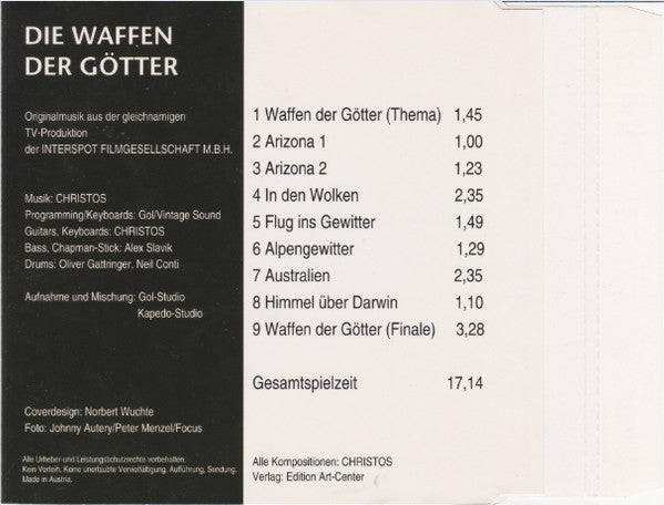 Christos (25) : Die Waffen Der Götter (Original Soundtrack) (CD, Album)