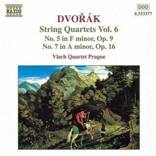 the album cover for Vlach Quartet Prague - String Quartets 6