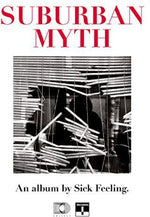 the album cover for Sick Feeling - Suburban Myth [Crimson Vinyl]