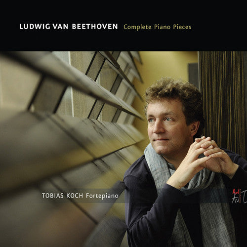 the album cover for Beethoven / Tobias Koch - Complete Piano Pieces [Digipak]