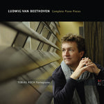 the album cover for Beethoven / Tobias Koch - Complete Piano Pieces [Digipak]