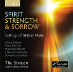 the album cover for The Sixteen - Spirit Strength & Sorrow