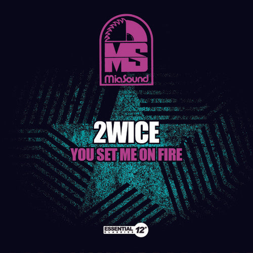 the album cover for 2wice - You Set Me on Fire