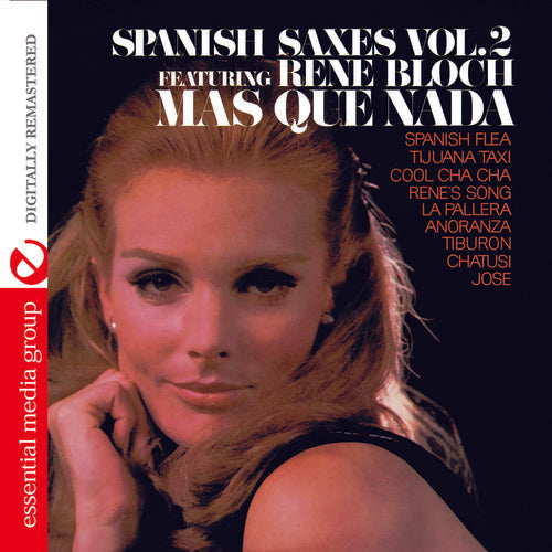 the album cover for Rene Bloch - Spanish Saxes 2