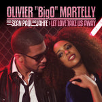 the album cover for Olivier "BigO" Martelly - Let Love Take Us Away
