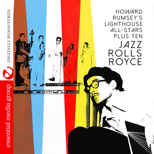 the album cover for Howard Rumsey's Lighthouse All-Stars Plus Ten - Jazz Rolls Royce