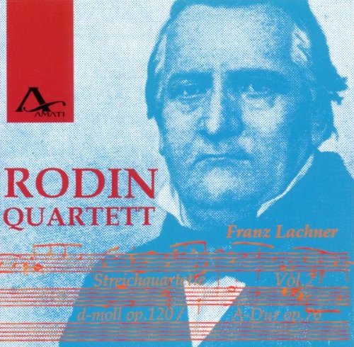 the album cover for Lachner / Rodin - String Quartets 2