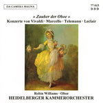the album cover for Leclair / Marcello / Telemann - Zauber Der Oboe