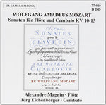 the album cover for Mozart / Magnin - 6 Sons F. Flute & Cembalok
