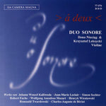 the album cover for Kalliwoda / Leclair / Sechter - Deux